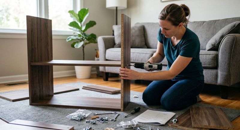 Bookcase Assembly in Littleton, CO