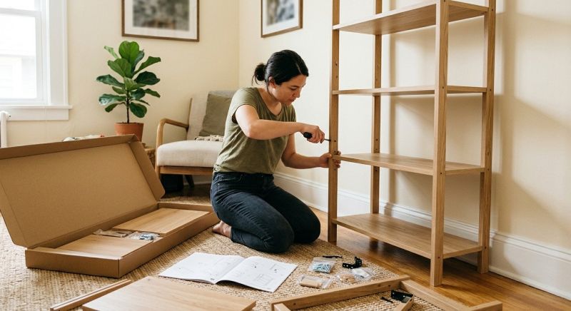 Bookshelf Assembly in Denver, CO