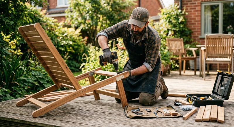 Deck Chair Assembly in Littleton, CO
