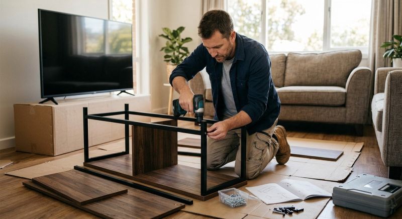 Entertainment Center Assembly in Denver County, CO