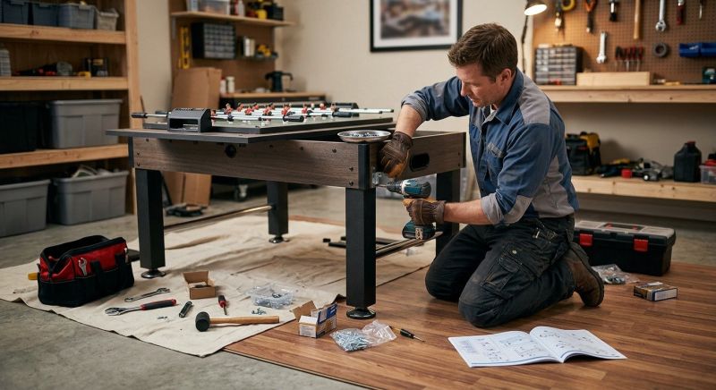 Game Table Assembly in Denver, CO