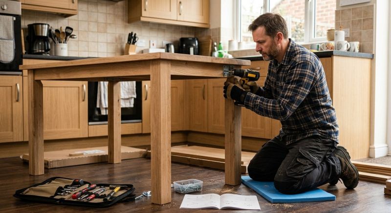 Kitchen Table Assembly in Overland Park, KS