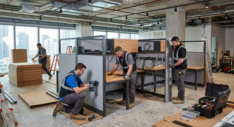 Office Furniture Installation in Denver County, CO
