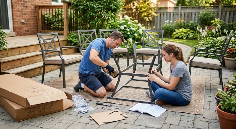 Patio Set Assembly in Olathe, KS