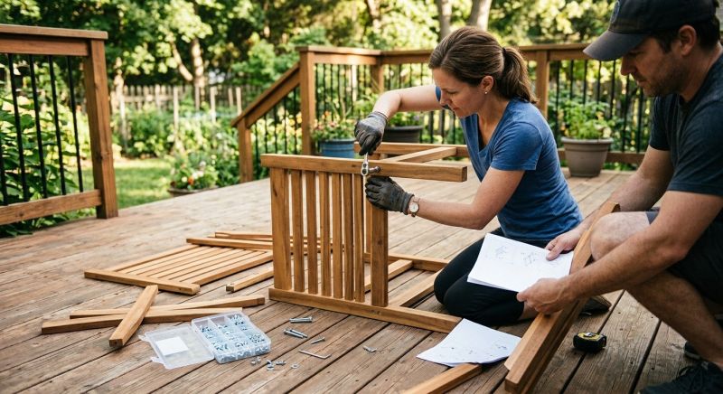 Patio Set Assembly in Overland Park, KS