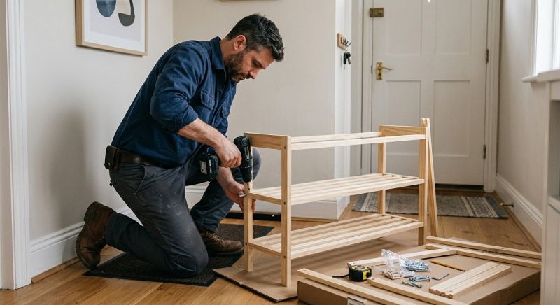 Stair Gate Assembly in Overland Park, KS