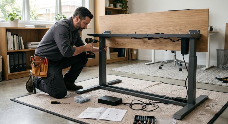 Standing Desk Assembly in Olathe, KS