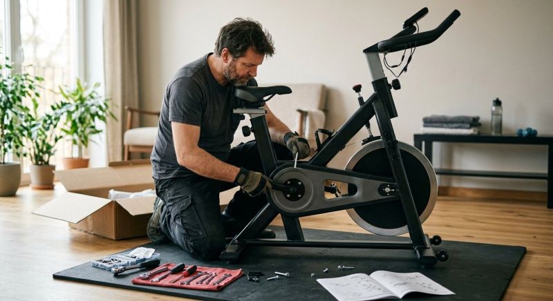Stationary Bike Assembly in Overland Park, KS