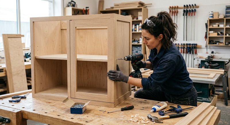 Tv Cabinet Assembly in Denver County, CO