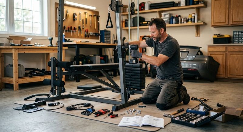 Weight Bench Assembly in Olathe, KS